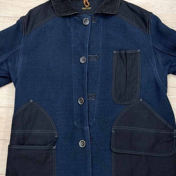 빈티지 캐피탈 코듀로이 워크자켓 네이비