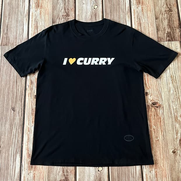 TangTang 탕탕 I LOVE CURRY 프린팅 티셔츠 XL사이즈