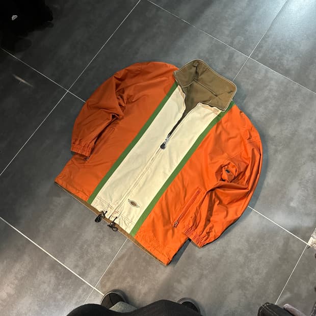 할리데이빈슨 st 리버시블 오버핏 코튼 자켓