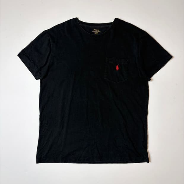 폴로 랄프로렌 베이직 포켓 반팔 티셔츠 PN9210