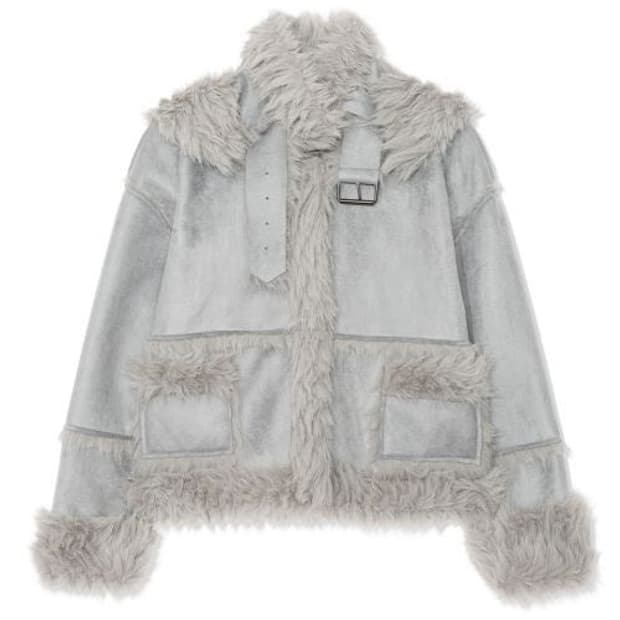 어글리쉐도우 리버시블 무스탕