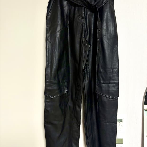 로우클래식 레더팬츠 M
