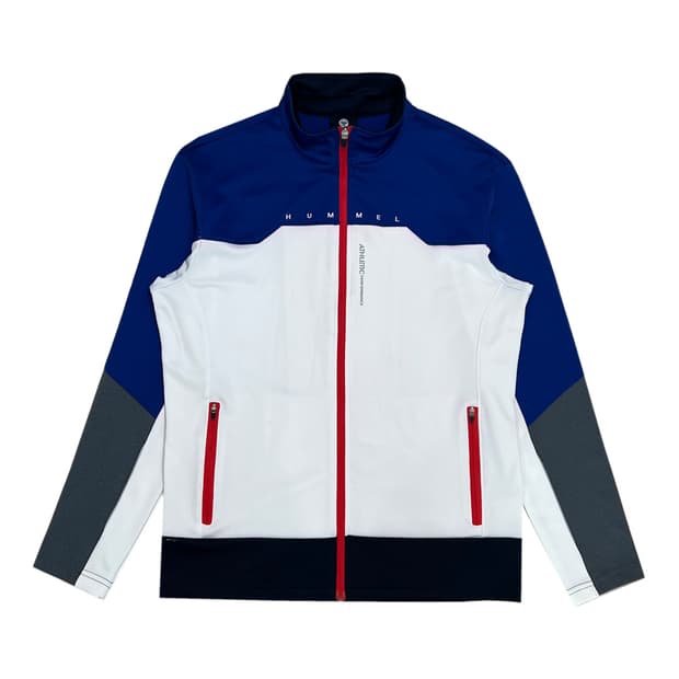 험멜 퍼포먼스 배색 스판 트랙탑 져지 2XL