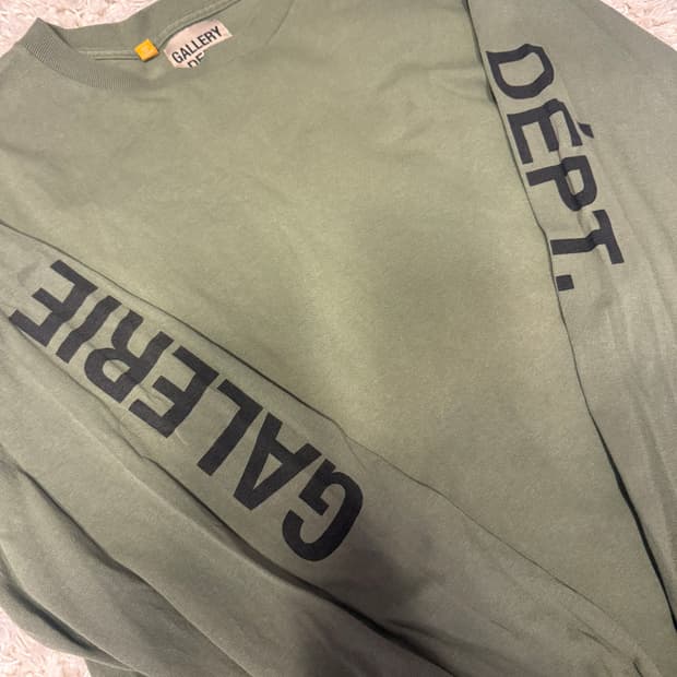 갤러리뎁 긴팔티셔츠