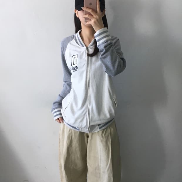 디키즈 빅로고 바시티자켓