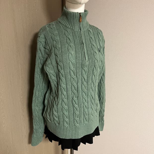 민트코어유행!! 폴로 반집업 🍏