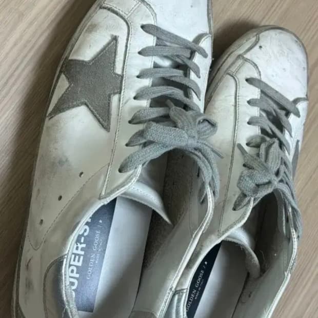 골든구스 슈퍼스타 실버탭 42 (265~270)