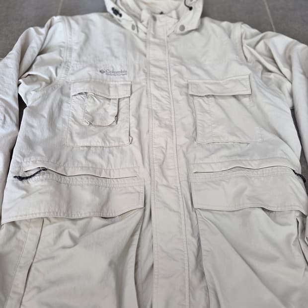 콜롬비아 빈티지 투웨이 피싱자켓