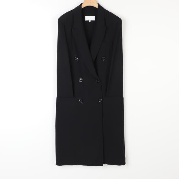 38 / Maison Margiela 마르지엘라 더블 코트 슬리브레스