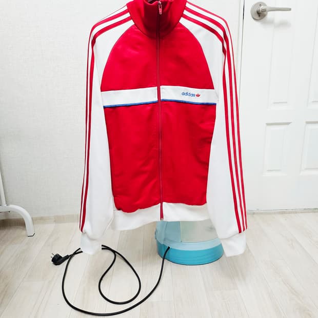 (100)L ☆초대장급☆ 아디다스 베켄바우어 [흰빨] 트랙탑져지