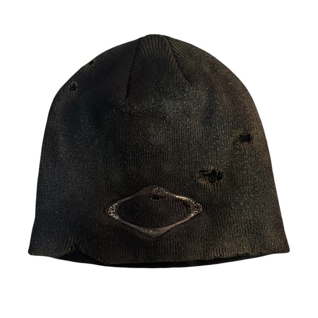 빈티지 미스치프 그릴드 워싱 커스텀 비니 