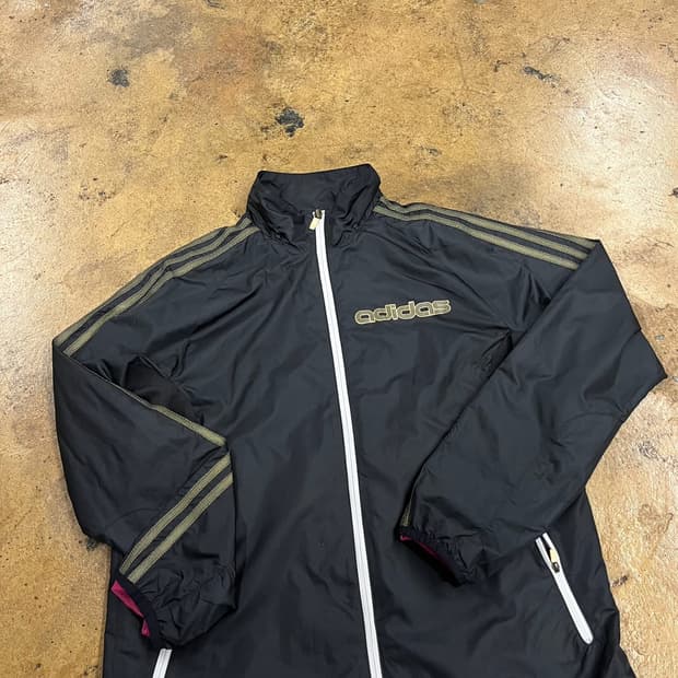 [정품/100] 아디다스 블랙 바람막이 자켓 b17