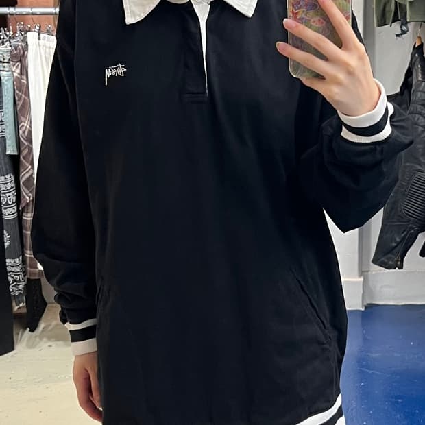 Stussy 스투시 스탁로고 럭비티