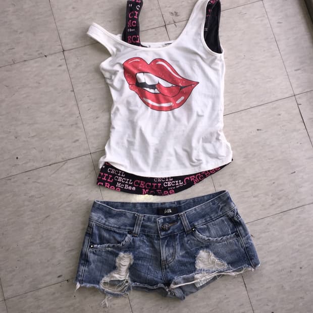 Cecil McBee Hot Kiss Denim Set