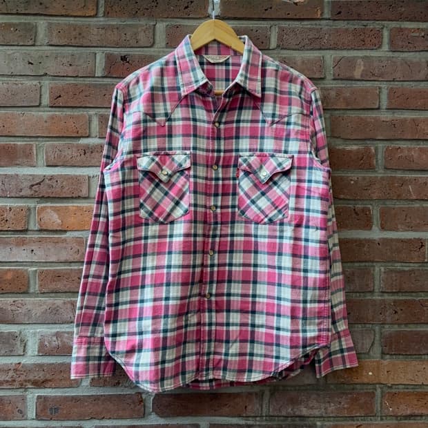 리바이스 Levi’s 플란넬 웨스턴 셔츠 