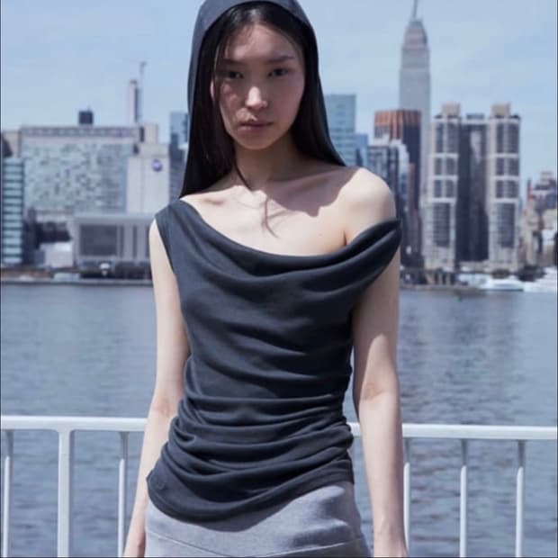 세릭 후드슬리브리스 차콜