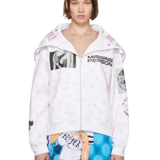 나비 집업 후드