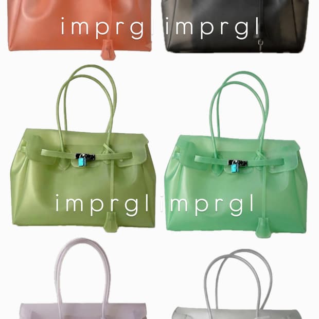 고퀄리티,국내제작) 젤리 버킨백 jelly birkin bag👛