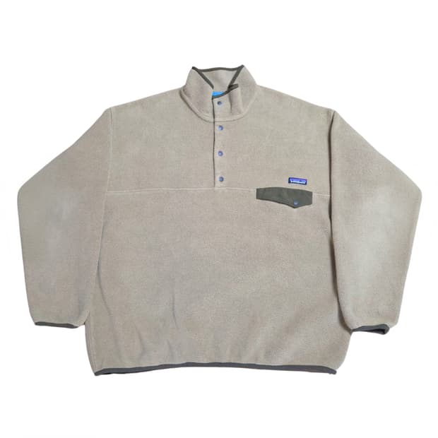 (XL)파타고니아 샌드 베이지 신칠라 플리스 후리스