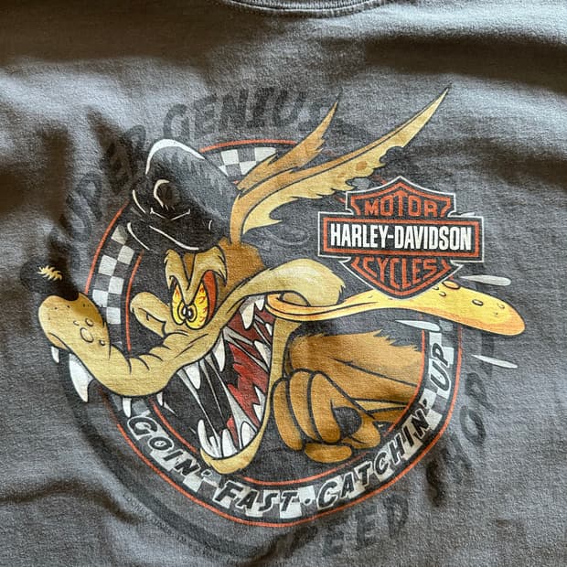 할리데이비슨 x 루니툰즈 와일 이 코요테 - 2XL