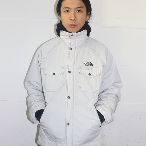준야 와타나베 x 더 노스페이스 AD2018 화이트 집업 블루종