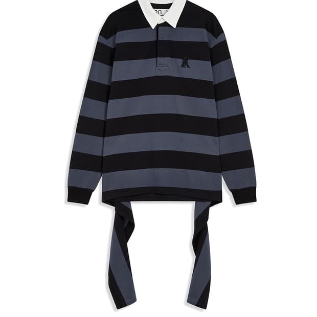 오픈와이와이 스트라이프 럭비셔츠 M