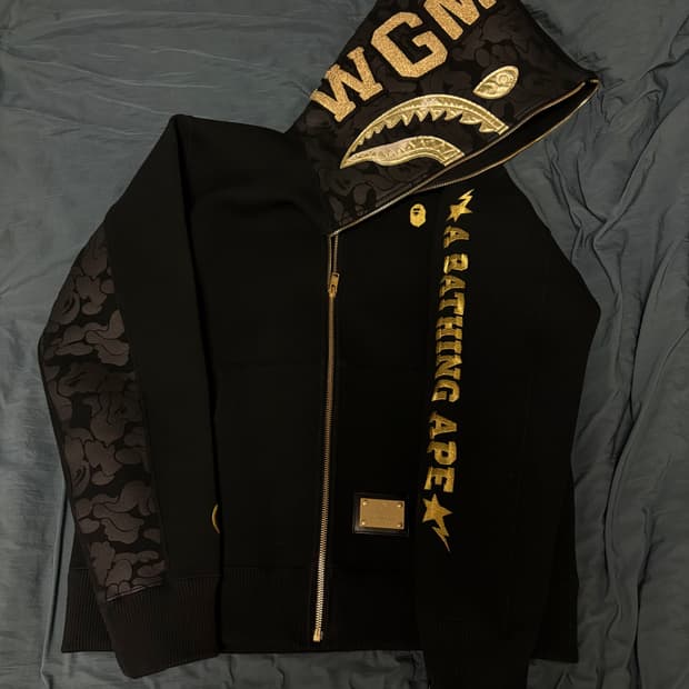 정품 베이프 후드집업 M 판매/교환