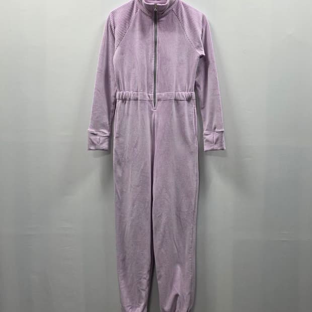 1332 eflora 이플로라 골지 집업 점프수트 M사이즈 / 여성 트레