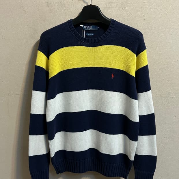 폴로 랄프로렌 스트라이프 코튼 니트