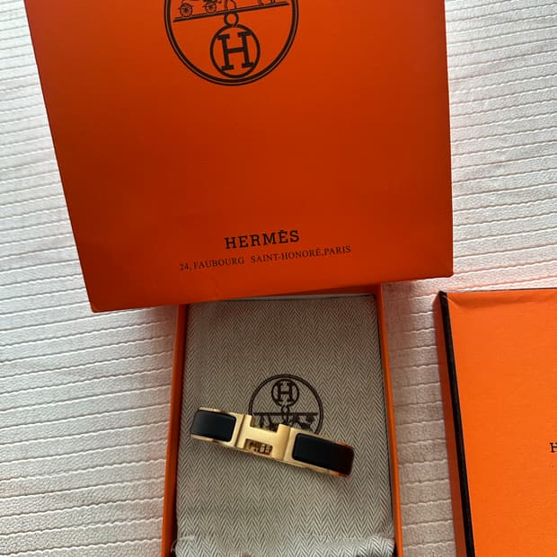 에르메스 클릭아슈 블랙 남자 size