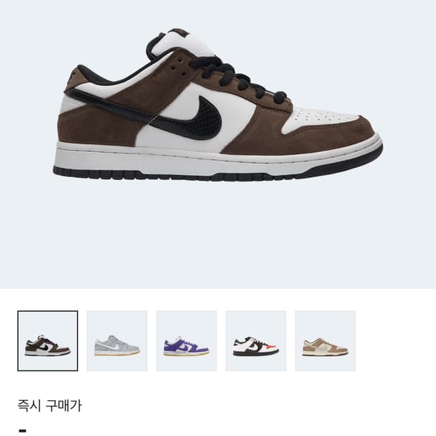 나이키 SB 덩크 로우 285