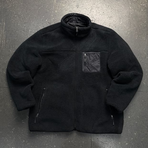 105 몽벨 리버시블 경량패딩 후리스