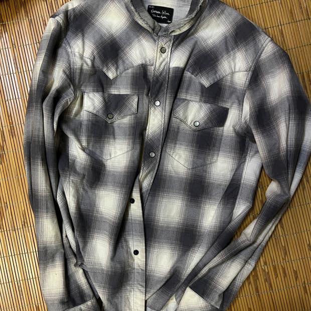 Number (N)ine check shirts (4)