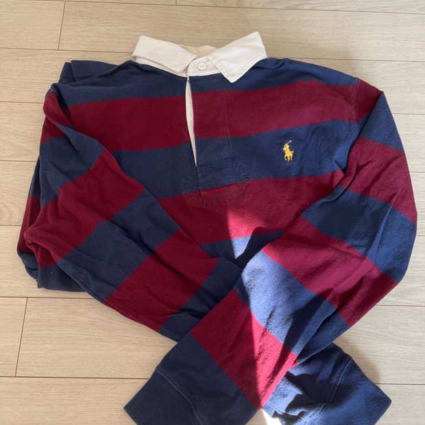 폴로 랄프로렌 럭비 긴팔티 S