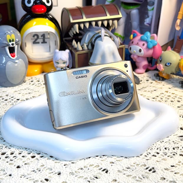 한글지원💕메이크업 기능, 태연픽 카시오 Exilim Z400 골드