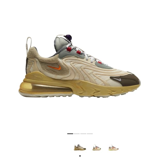 나이키 트래비스 스캇 에어맥스 270 리액트 (235)