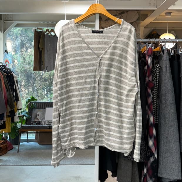 Y's for living 스트라이프 가디건