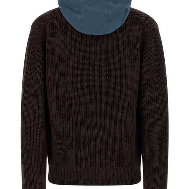 25fw Sacai wool blend cardigan