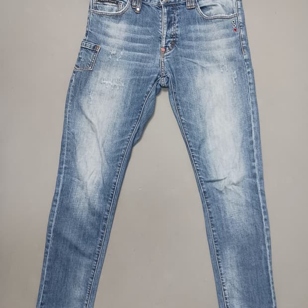 [32] 필립플레인 미니포켓 슈퍼 스트레이트 컷 청바지