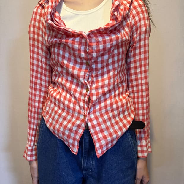 Vivienne Westwood  체크패턴 셔츠