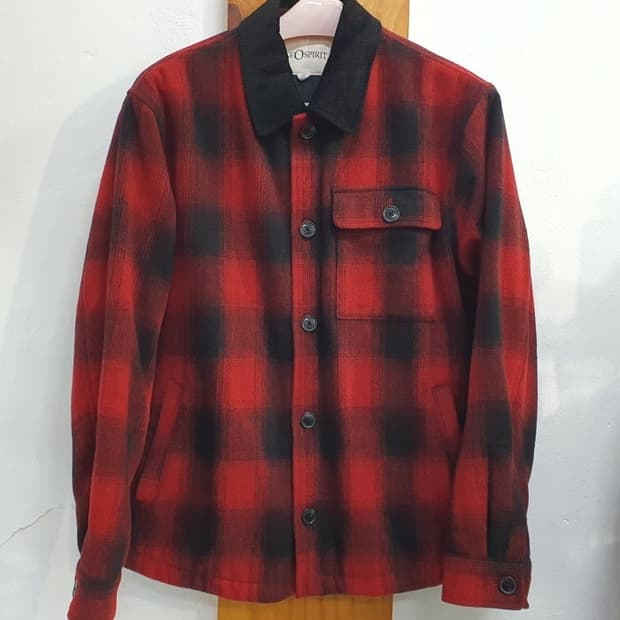 GEOSPIRIT 지오스프릿 체크패딩자켓(110)