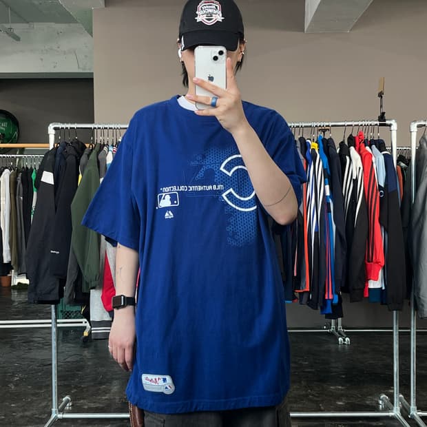 MLBxMajestic 반팔 티셔츠