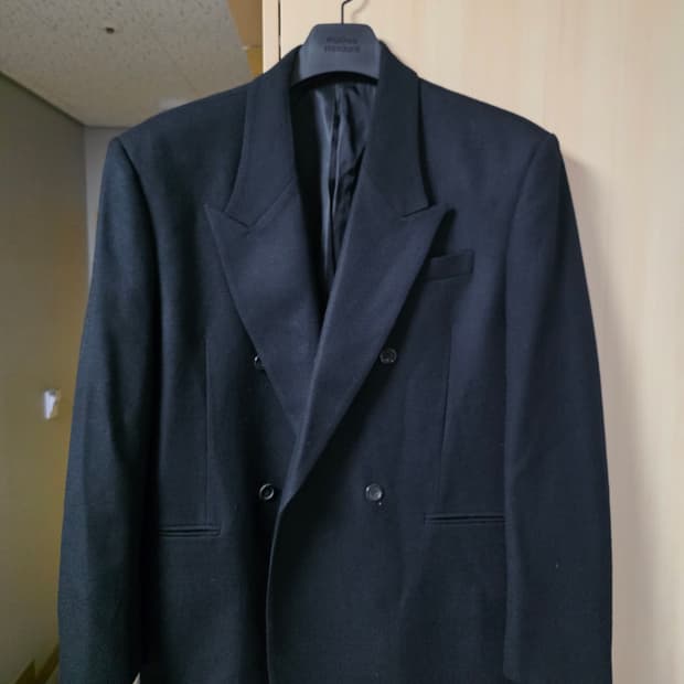 유스 Oversize double breasted jacket S