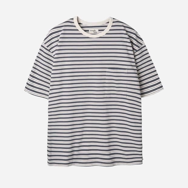 러프사이드 스트라이프 반팔