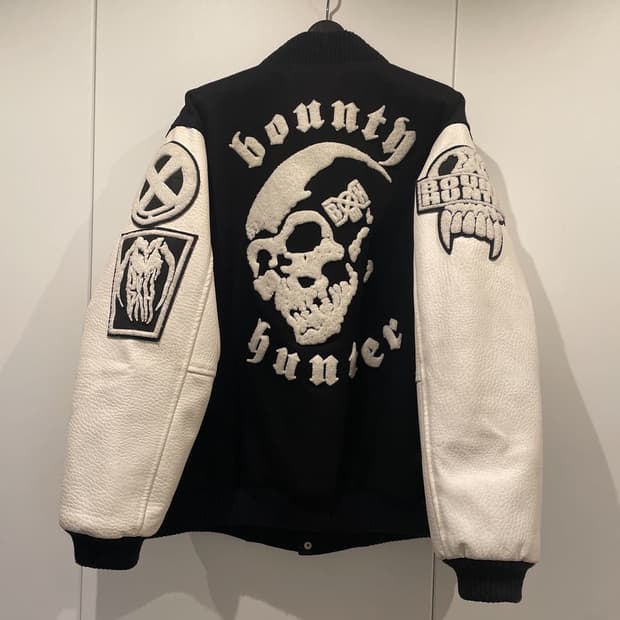 [XL] 바운티헌터 스컬 스타디움자켓
