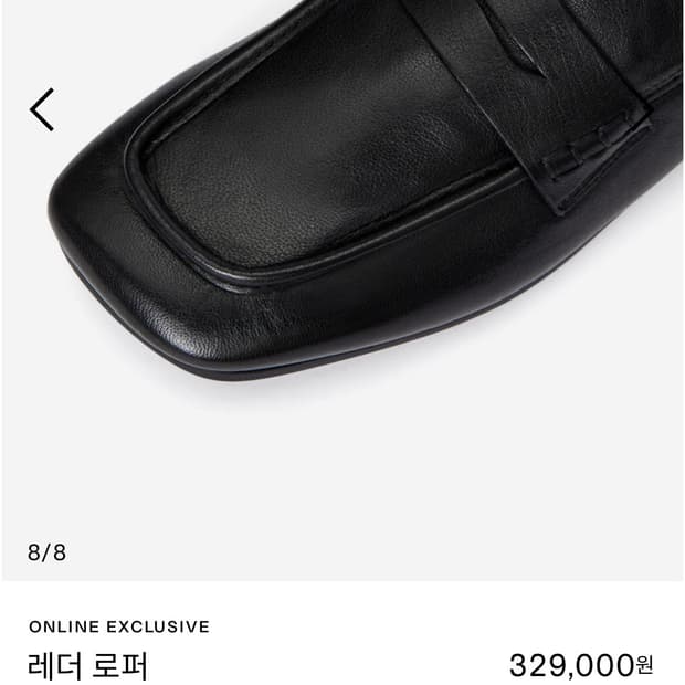 아르켓 페니 레더 로퍼 260