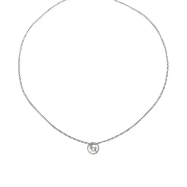 쓰리타임즈 볼드 링 목걸이 (새상품)