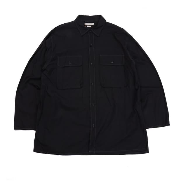 블럼스 Blurhms Chambray Shirt Jacket