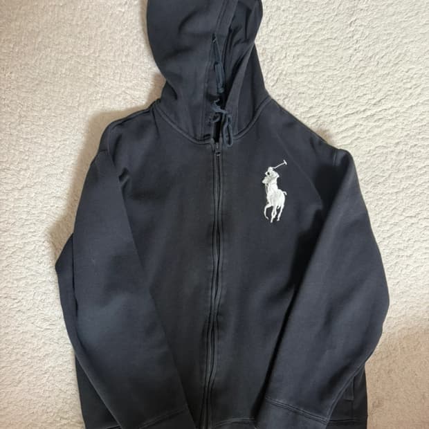 폴로 빅포니 후드집업 L