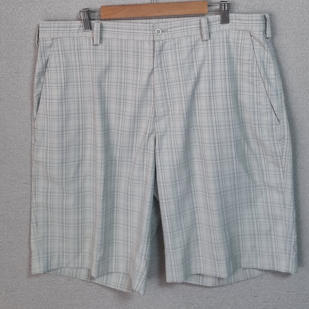 38) 나이키 골프 체크 반바지